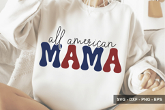 All American Mama - 4th Of July Design Product Image 1