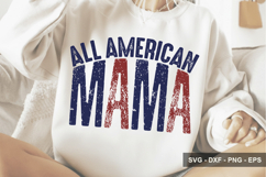 All American Mama - 4th Of July Design Product Image 1