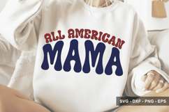 All American Mama - 4th Of July Design Product Image 1