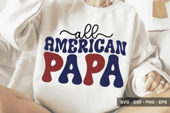 All American Papa - 4th Of July Design Product Image 1