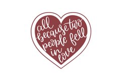 All Because Two People Fell In Love Product Image 1