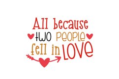 All Because Of Two People Fell In Love Product Image 1