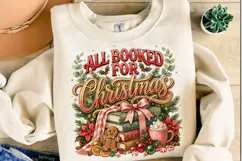 All Booked For Christmas PNG Designs Product Image 3