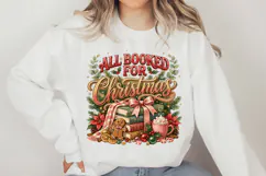 All Booked For Christmas PNG Designs Product Image 4