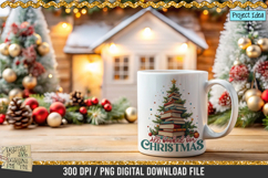 All Booked for Christmas is a professional design that is available at 300dpi PNG to use for Sublimation, iron-on transfer, DTG Printing and normal printing.