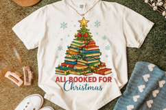 All Booked For Christmas PNG, Christmas Book PNG, Reading Product Image 4