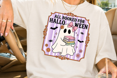 All Booked For Halloween Sublimation PNG Product Image 2