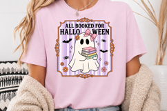 All Booked For Halloween Sublimation PNG Product Image 3