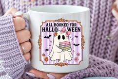 All Booked For Halloween Sublimation PNG Product Image 4