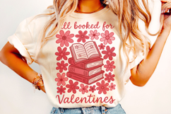 All Booked For Valentines Day PNG, Book Lover PNG, Teacher Product Image 3