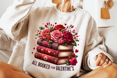All Booked For Valentines Day PNG, Book Lover PNG, Teacher Product Image 1