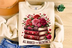 All Booked For Valentines Day PNG, Book Lover PNG, Teacher Product Image 3