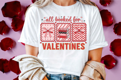 All Booked for Valentines png, Book Lover Valentine Design Product Image 3