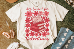 All Booked For Valentines Day PNG, Book Lover PNG, Teacher Product Image 2
