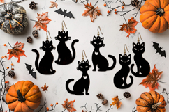 Cat Earrings Vol. 2 for Plotter and Laser Product Image 3