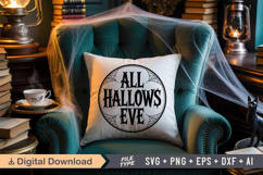 Halloween Round Sign SVG Bundle | Halloween Sign Cut Files Product Image 21