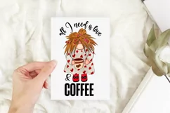 Funny Valentine Gnome | All I Need is Love and Coffee Product Image 3