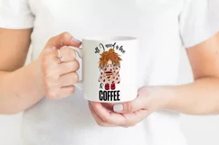 Funny Valentine Gnome | All I Need is Love and Coffee Product Image 2