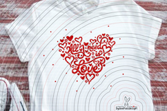 All I need is Love Cutting file SVG DXF Product Image 3