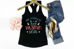 All I need is vitamin sea SVG , Summer Adventure SVG Product Image 3