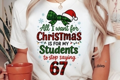 All I Want For Christmas Is For My Students To Stop Saying Product Image 2