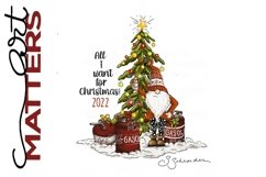 Gas Cans All I want for Christmas - 300 DPI - Hand Painted Product Image 2