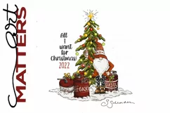 Gas Cans All I want for Christmas - 300 DPI - Hand Painted Product Image 2