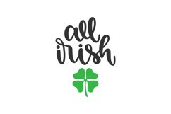 All Irish SVG Cut File Product Image 1