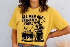 All Men Are Cremated Equal SVG PNG, Feminist Halloween Product Image 3