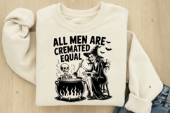 All Men Are Cremated Equal SVG PNG, Feminist Halloween Product Image 4