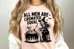 All Men Are Cremated Equal SVG PNG, Feminist Halloween Product Image 6