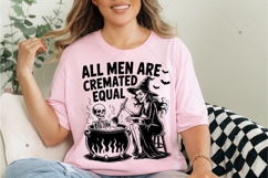 All Men Are Cremated Equal SVG PNG, Feminist Halloween Product Image 7