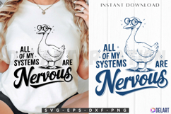 All Of My Systems Are Nervous SVG Product Image 1