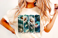 All Oopsies No Daisies PNG, Boho Flowers Png, Brushstroke Product Image 2
