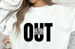 All Peopled Out SVG | Mom Life SVG PNG | Funny Sarcastic SVG Product Image 2