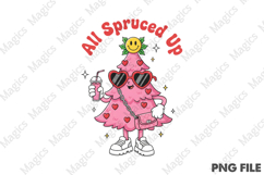 All Spruced Up Bougie Tree Christmas PNG Product Image 1