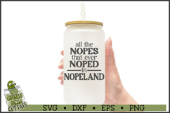 All The Nopes SVG File Product Image 2