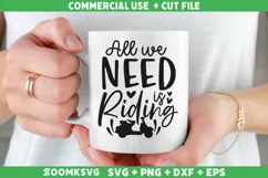 All we need is riding SVG | Scooter SVG | Vespa SVG Product Image 2