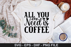 Coffee Quotes SVG Design - Anytime is a Good Time for Coffee Product Image 4