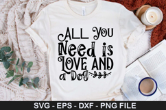 Dog Quotes SVG Design - Dog T-Shirt Design Product Image 4