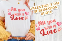 all you need is love clipart sublimation