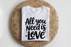 All You Need Is Love SVG | Mental Health SVG Product Image 2