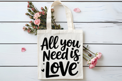 All You Need Is Love SVG | Mental Health SVG Product Image 4
