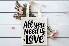 All You Need Is Love SVG | Mental Health SVG Product Image 4