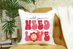 All You Need Is Love SVG, Valentine's Day SVG Design Product Image 3