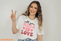 All you need is love SVG, Funny valentine SVG Product Image 2