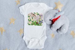 Vintage Floral Sublimation | Flowers and Bird Sublimation Product Image 3