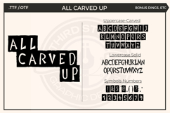 All Carved Up Product Image 1