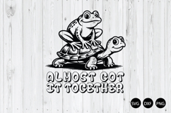 Almost Got It Together SVG, Funny Sarcastic SVG Product Image 1