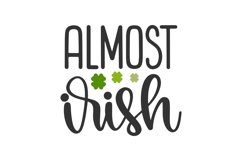 Almost Irish SVG Cut File Product Image 1
